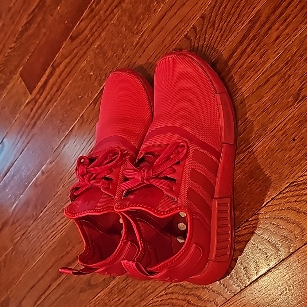 Adidas Nmd_r1, Red On Red Men's Size 7.5, Women's… - image 1